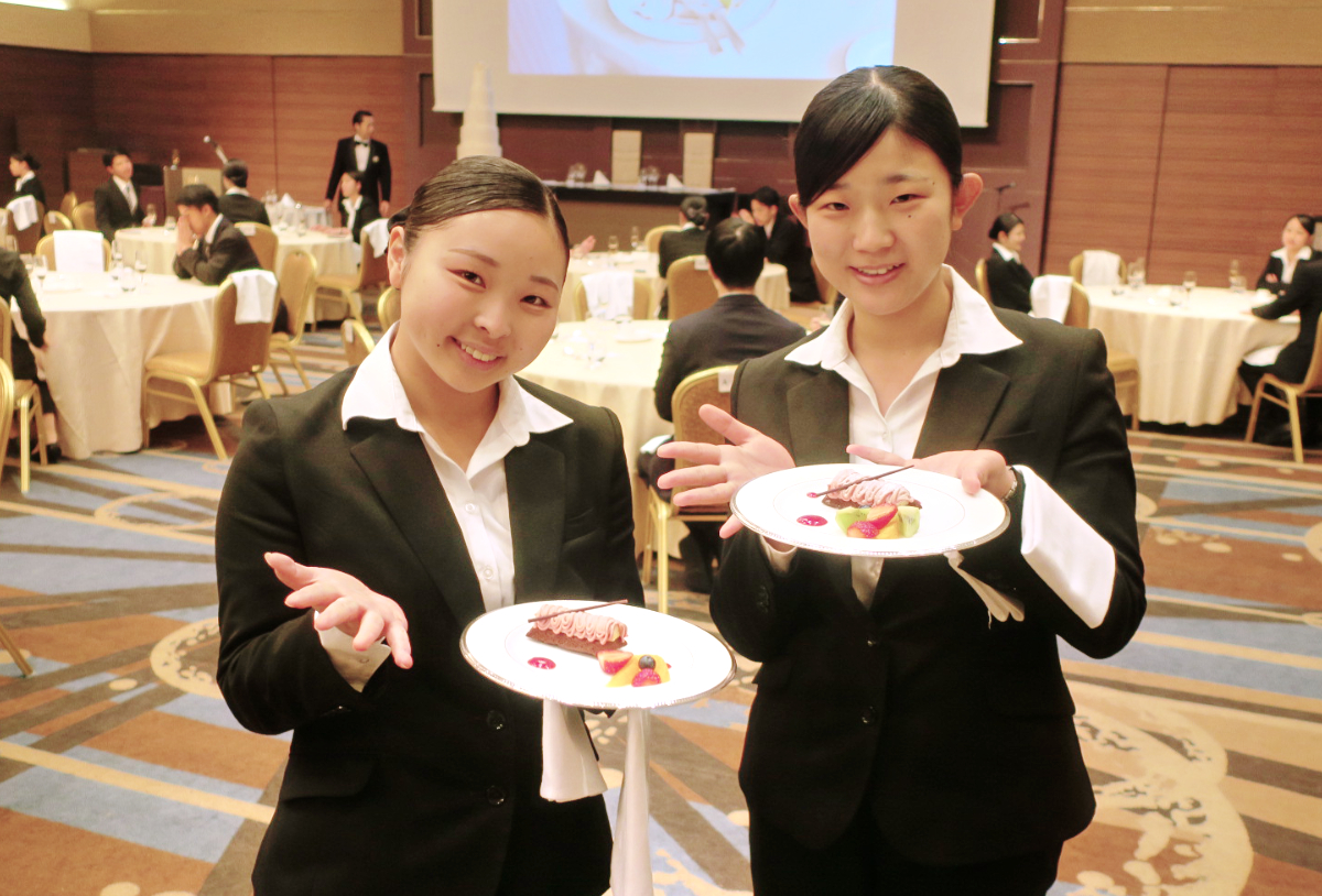 本物のホテルで授業