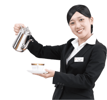 素敵な食事空間を演出するサービスの達人に！
