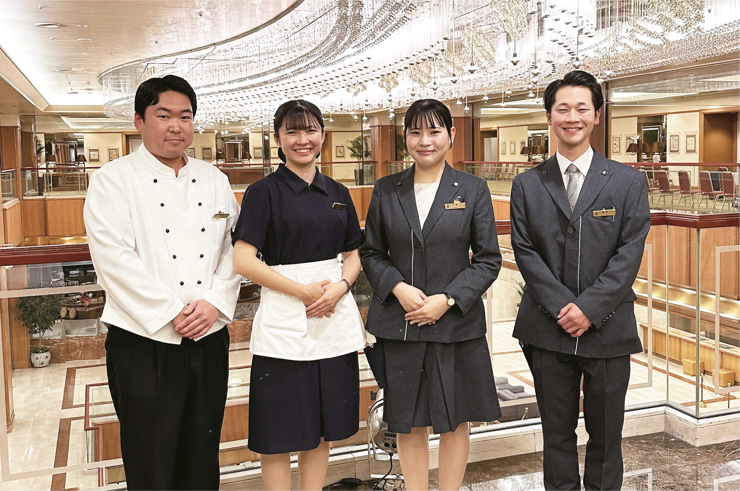 実習インタビュー 料飲部門 ロイヤルパークホテル