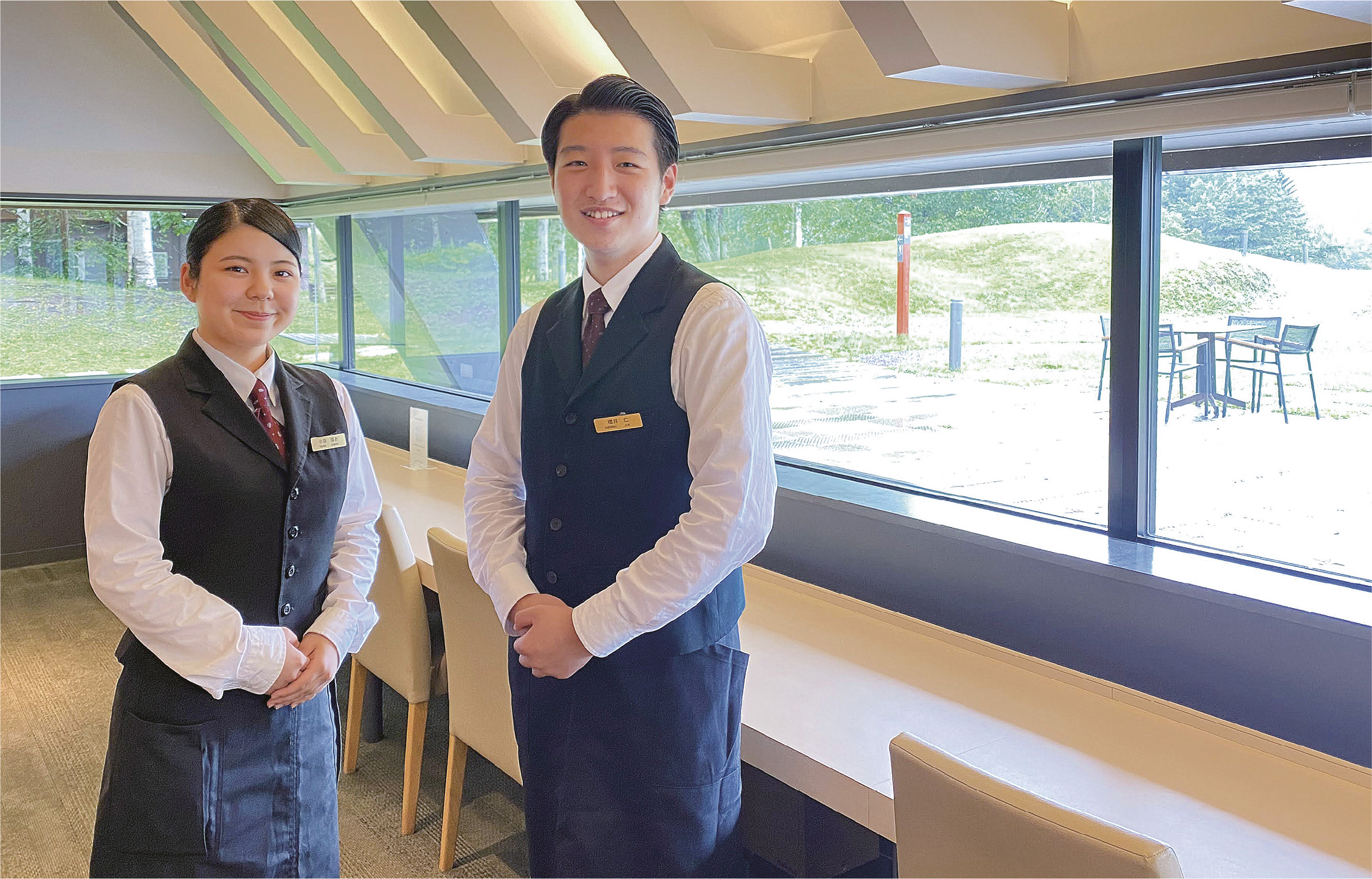 実習インタビュー 料飲部門 ロイヤルパークホテル